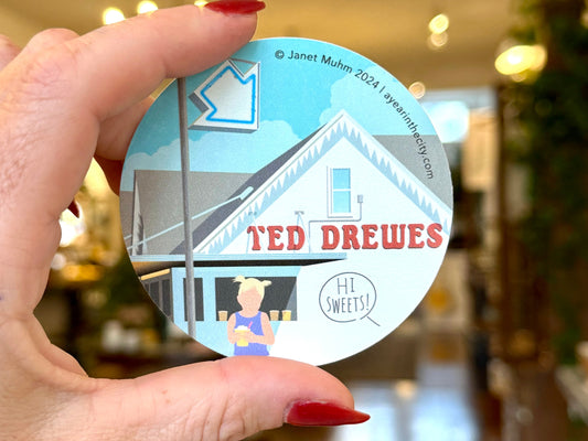 Ted Drews Sticker