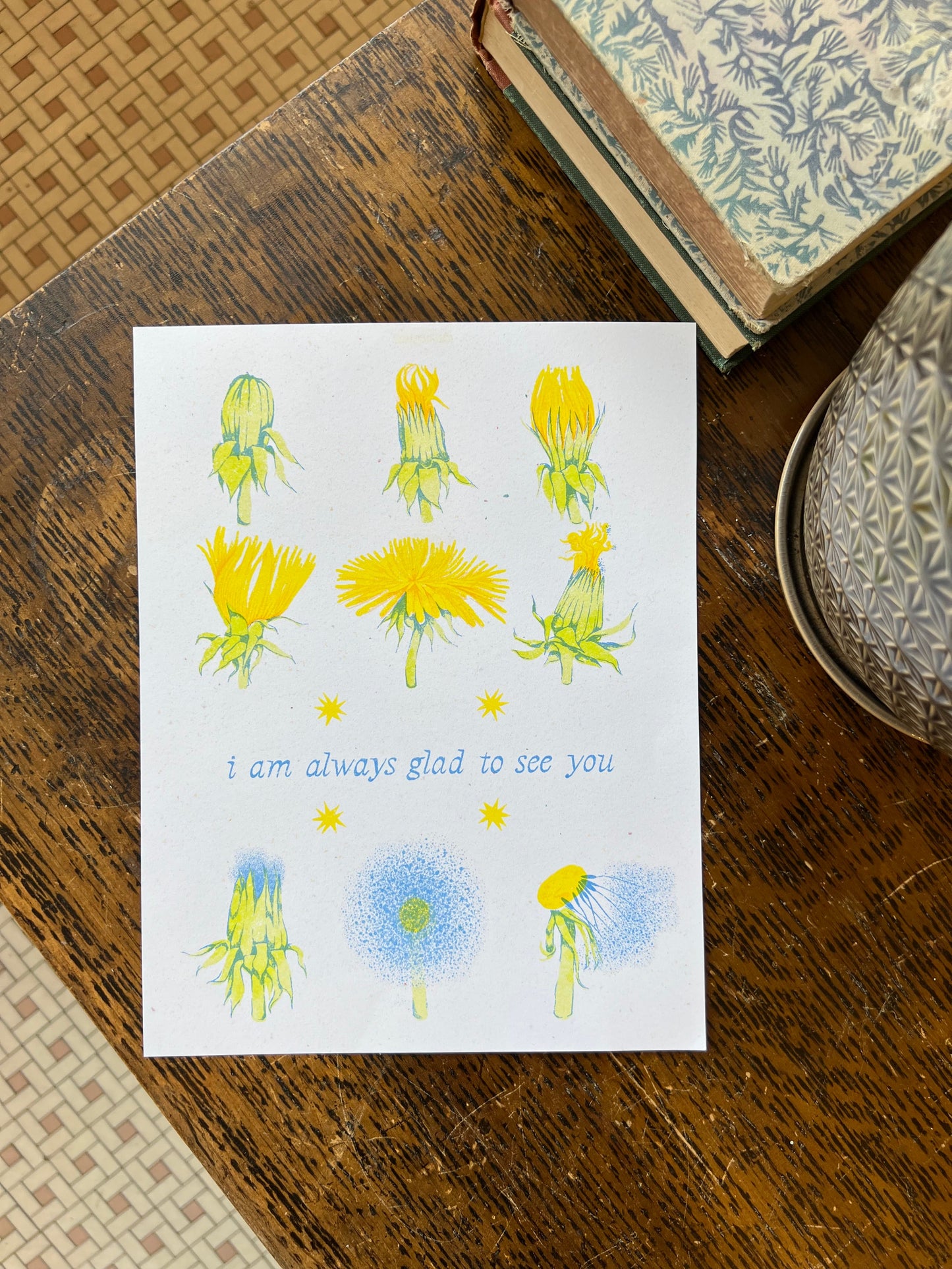 "Dandelion Phases" - Print