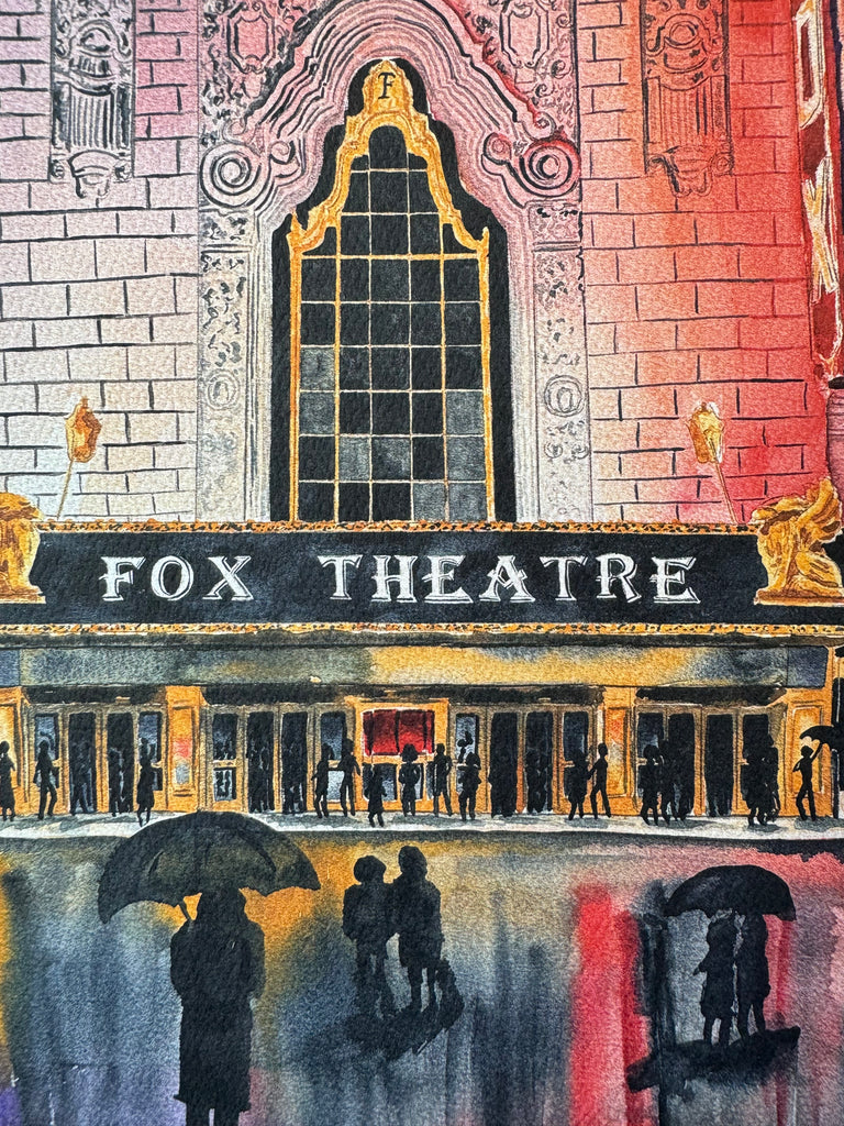 "A Night at the Fabulous Fox" - Print