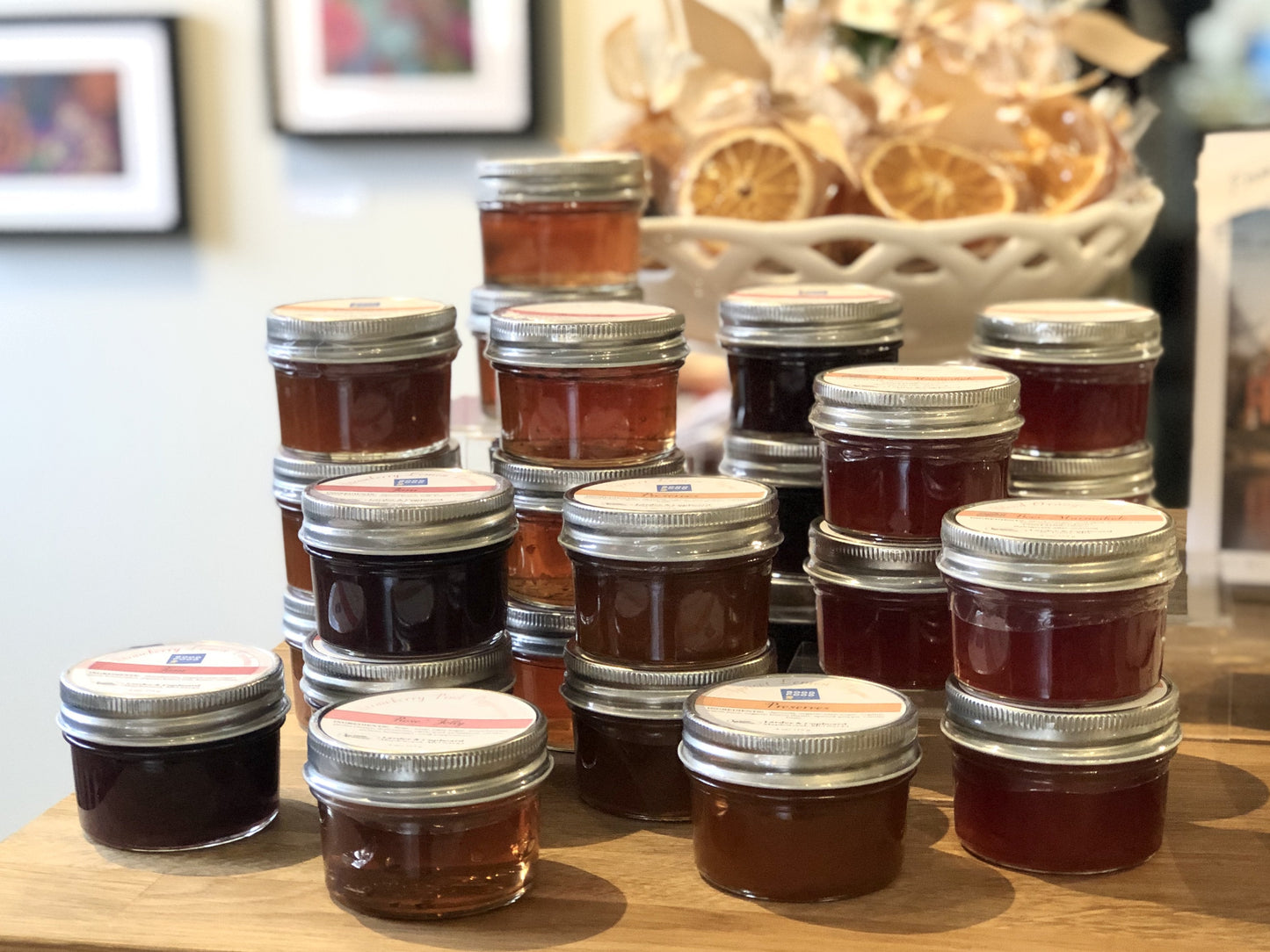 Strawberry Rhubarb Jam - 4 oz Jar