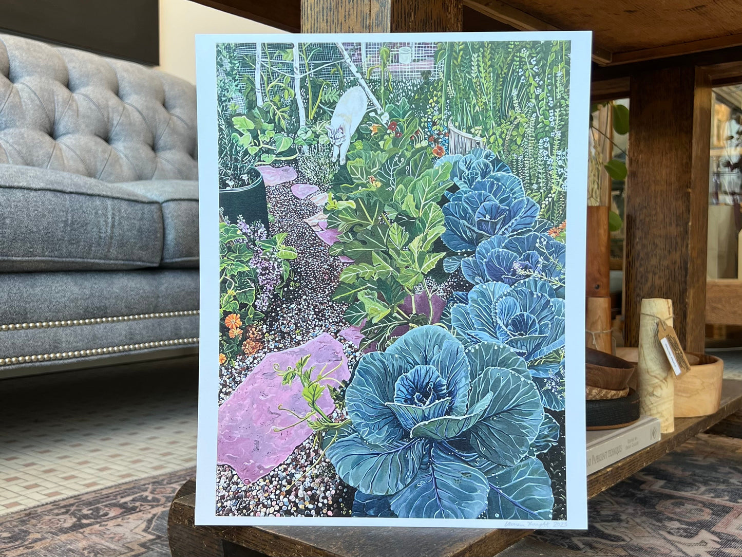 "June in the Garden" - Print