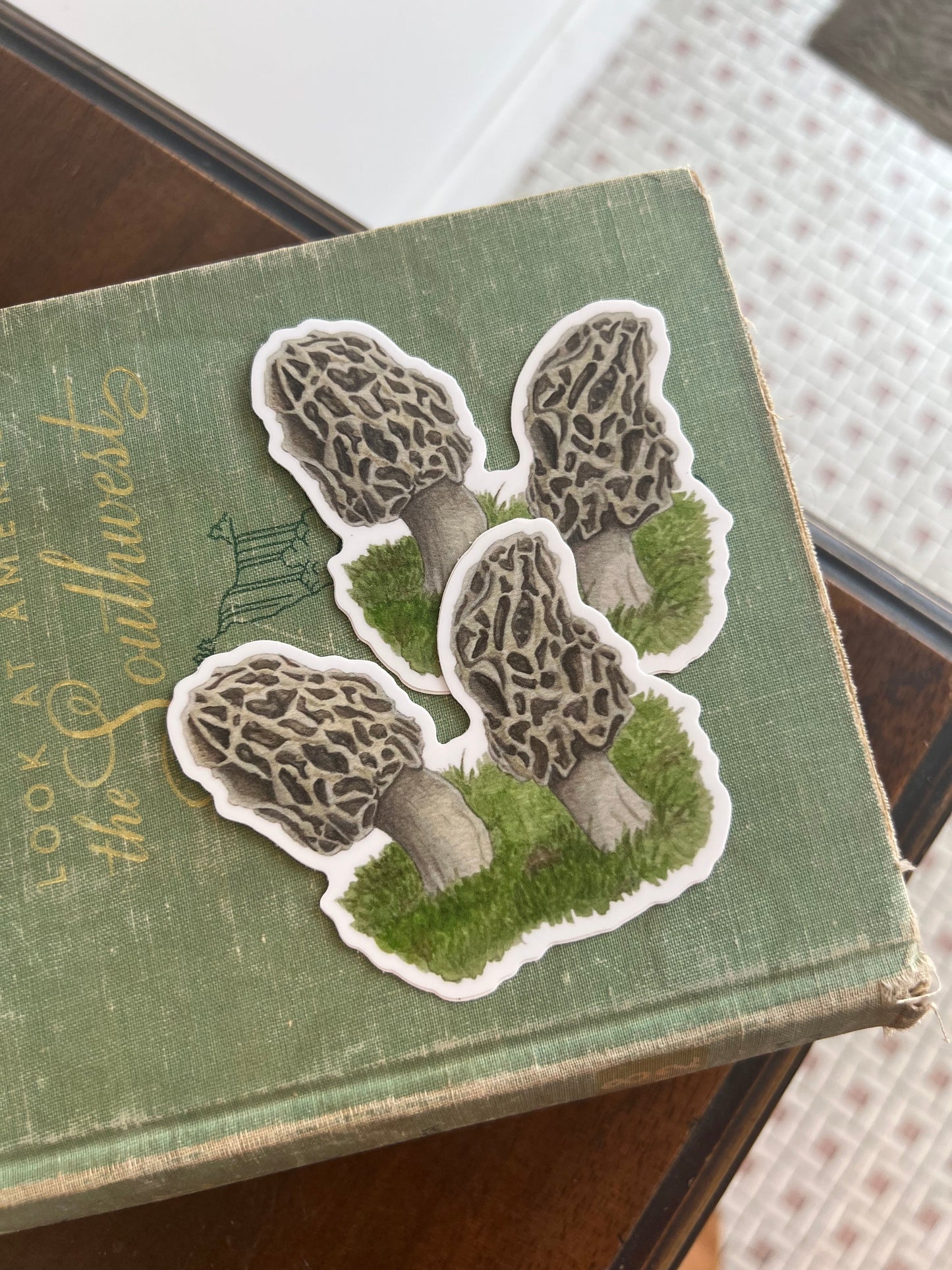 Morel Sticker