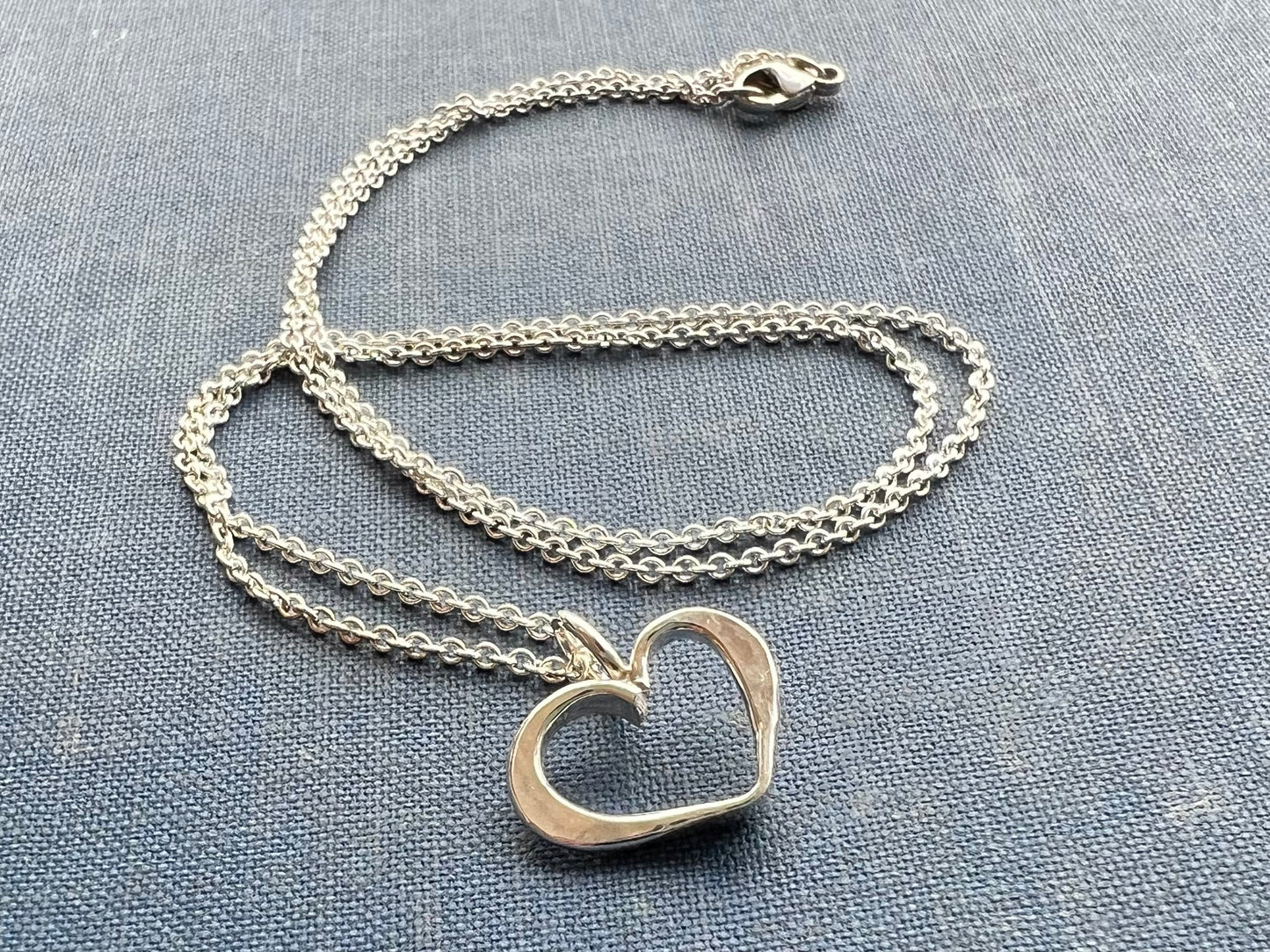 Open Heart Necklace