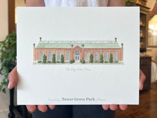 "Piper Palm House" - Print