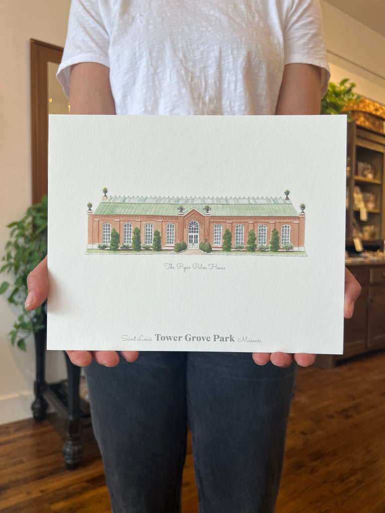 "Piper Palm House" - Print