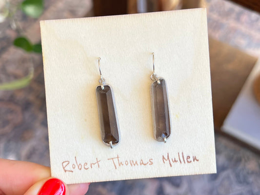 Smoky Quartz Drop Earrings