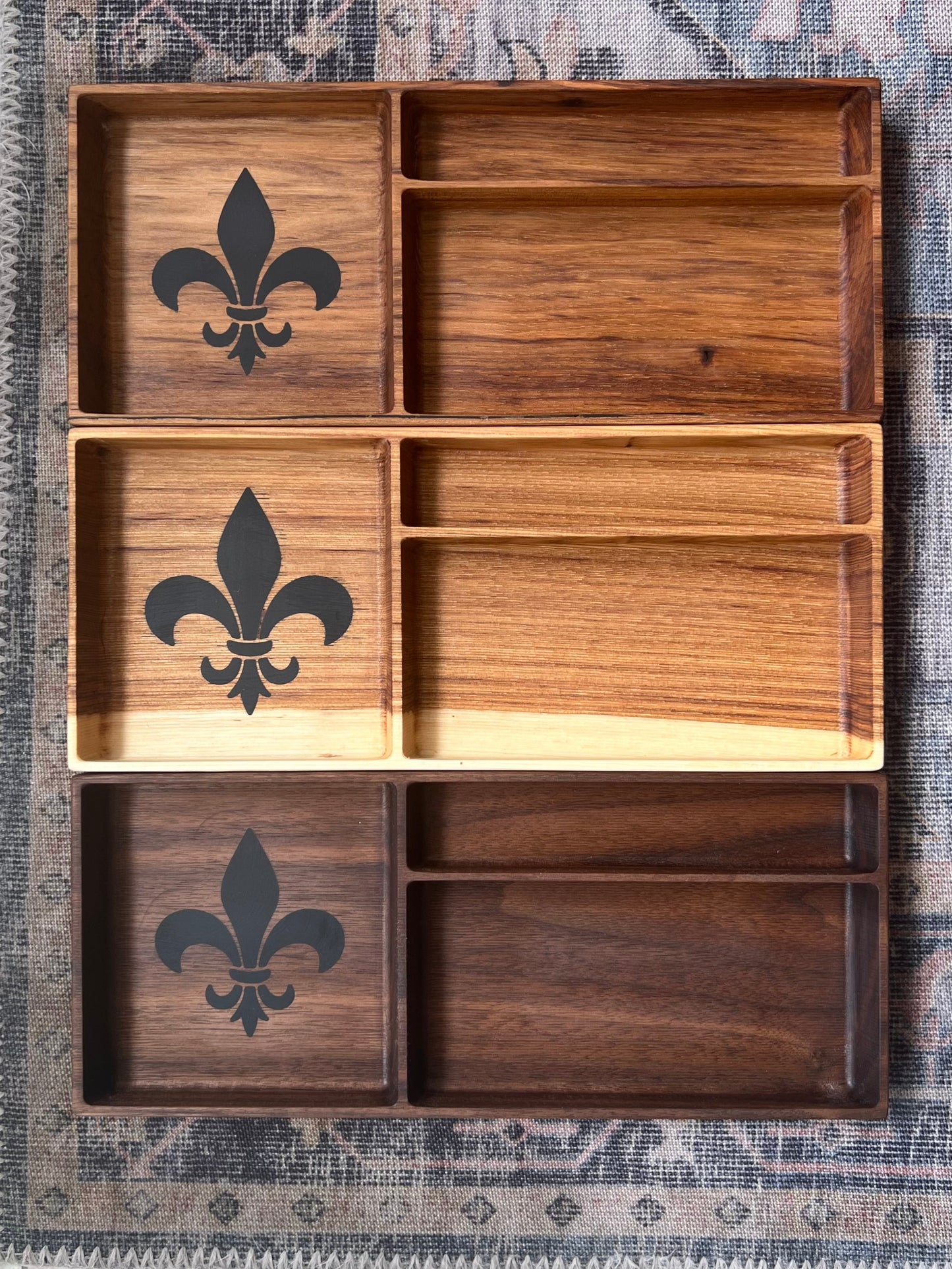 Valet Tray - Fleur De Lis