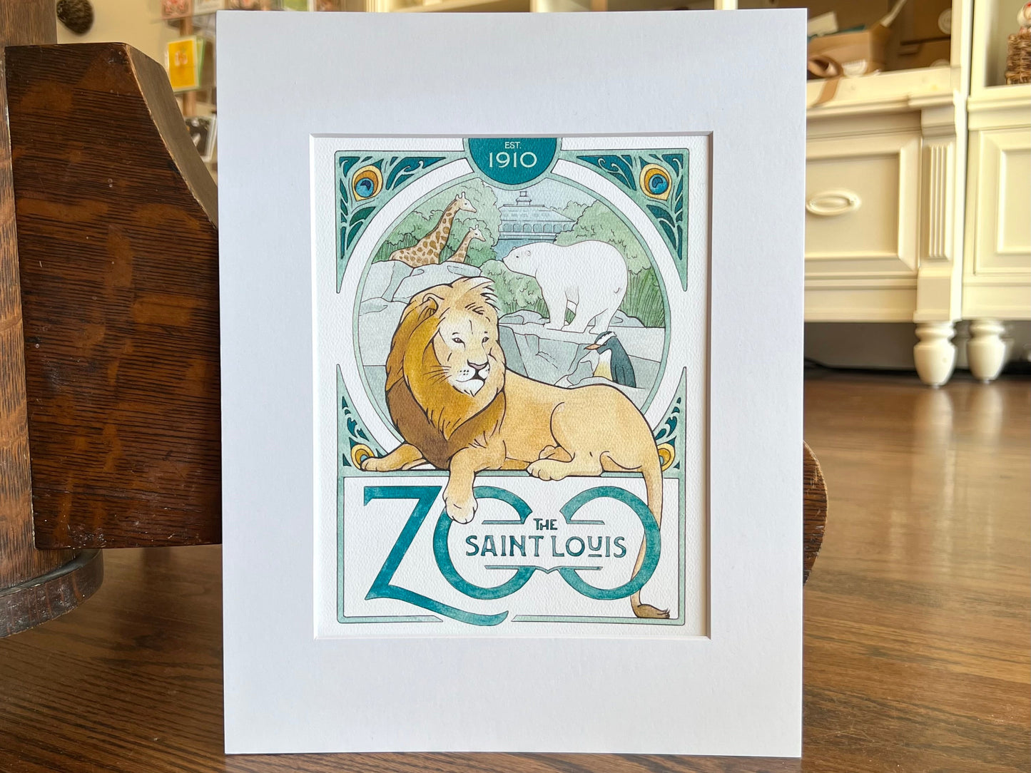 "St. Louis Zoo" - Print